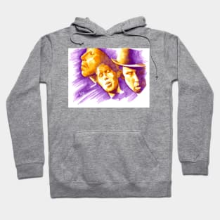 Tom Waits portrait Hoodie